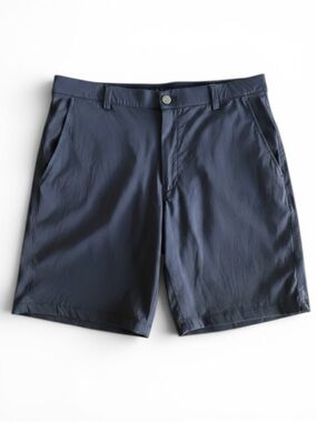 Infinity Linearflex Performance Shorts Men's Size 34 Navy Golf Hiking Walking